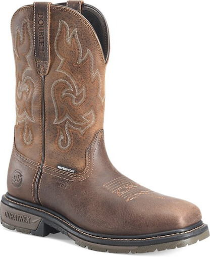 DOUBLE-H Men's 11" Drayton Waterproof EH Composite Toe Brown - DH4164