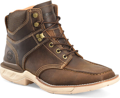Double-H Boots Men's 6" Brunel Soft Toe Work Boot Brown - DH5372