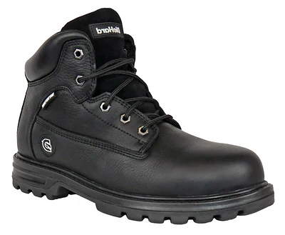 DieHard Footwear Men's Charger V2 Composite Toe EH Waterproof Work Boot Black Leather - DH60882