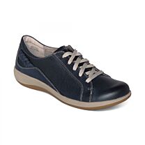 Aetrex Women's Dana Lace Up Oxford Navy - DM305W