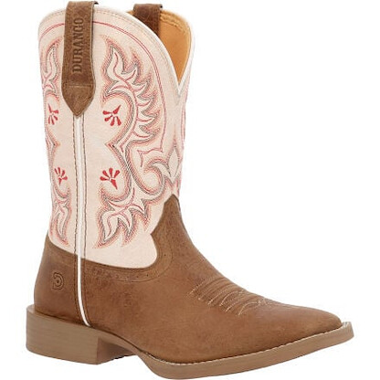 Durango Women's 10" Shyloh Western Boot Honey Tan/Metallic Peach - DRD0482