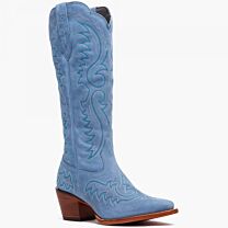 Durango Women's Crush 16" Tall Western Boot Denim Blue Lagoon - DRD0493