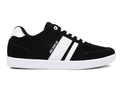 DVS Men's Milan CS Skate Shoe Black/Black/White - DV01282001 (DVF0001282-001)
