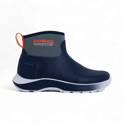 Dryshod Women's Evalusion Cuff Waterproof Boot Navy/White - EVA-WC-NV