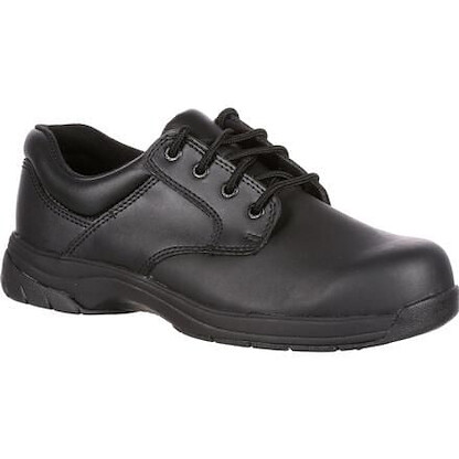 Rocky Men's SlipStop™ 911 Plain Toe Oxford Black - FQ0002034