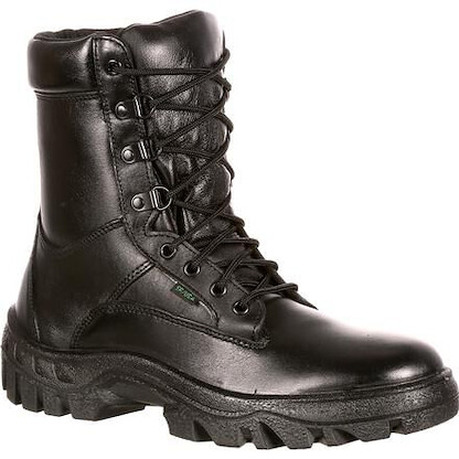 Rocky Men's 8" TMC Postal-Approved Public Service Boot Black - FQ0005010