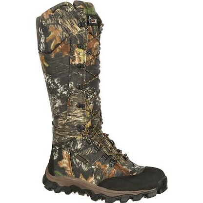 Rocky Men's 16" Lynx Waterproof Snake Hunting Boot Mossy Oak Break Up - FQ0007379