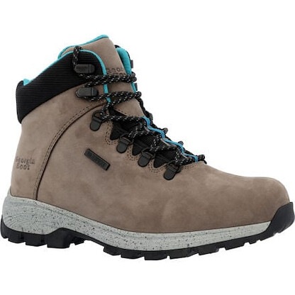 GEORGIA BOOT Women's 5" Eagle Trail Soft Toe Waterproof Hiker Work Boot Grey - GB00630
