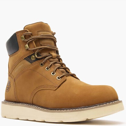 GEORGIA BOOT Men’s 6” Core 37 Wedge Waterproof Steel Toe Work Boot Barracuda Gold - GB00695