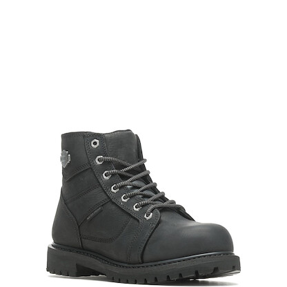 HARLEY-DAVIDSON WORK Men's 5.5" Lagarto Composite Toe Waterproof Work Boot Black - D93579