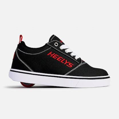 Heelys Kids' Pro 20 Shoes Black/White/Red - HE100757H