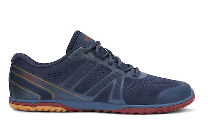Xero Shoes Men's HFS II Barefoot Running Shoes Vintage Indigo/Red Ochre - HSM-VIRO