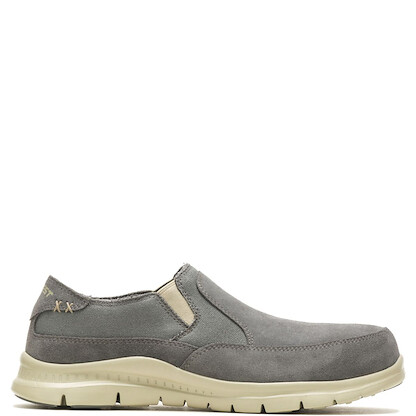 HYTEST Men's Blake Steel Toe Slip-on Work Shoe Grey - K10043
