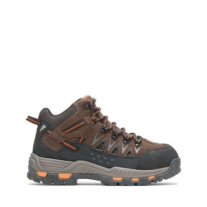 HYTEST Unisex Nickel Metatarsal Guard Steel Toe 6" Hiker Brown - K12561