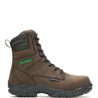 HYTEST Unisex 8" Apex 2 Pike Waterproof Nano Toe PR Work Boot Brown - K14211