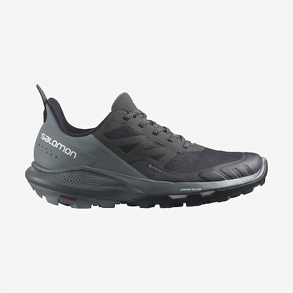 Salomon Women's Outpulse GORE-TEX Hiking Shoe Black/Stormy Weather/Vanilla Ice - L41588300