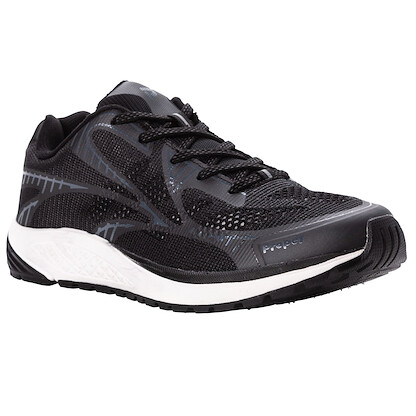 Propet Men's Propét One LT Athletic Shoe Black/Grey - MAA022MBGR
