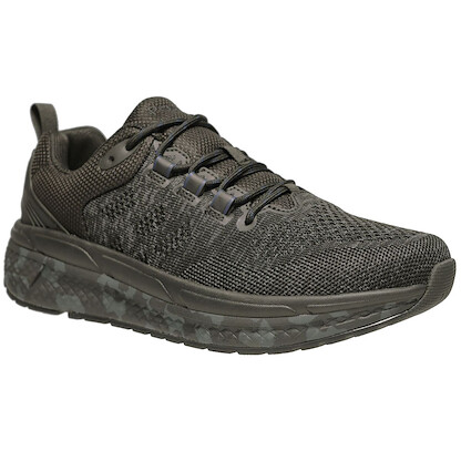 Propet Men's Ultra 267 Athletic Shoe Black Marled Mesh - MAA322MBMA