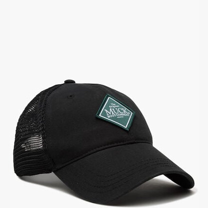 Muck Boot Company Unisex Muck® Diamond Trucker Hat Black - MACU000