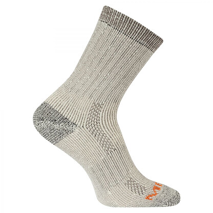 Merrell Unisex Heavy Weight Hiker Crew Socks Brown (1 pair) - MEA33543C1B4001-BROWN
