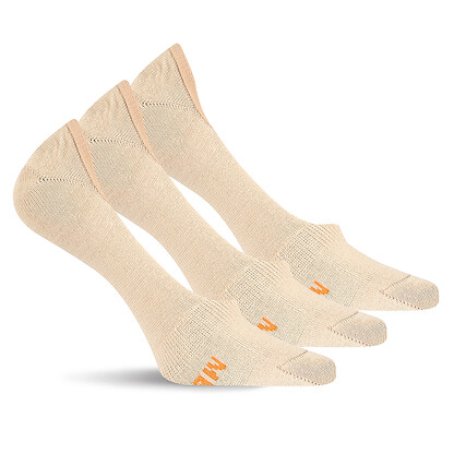 Merrell Women's Lightweight Liner Socks Beige (3 pairs) - MEA33560D3B2001-BEIGE