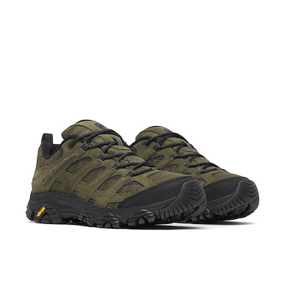 Merrell Men's Moab 3 Dark Moss Hiking Shoe - J00005783