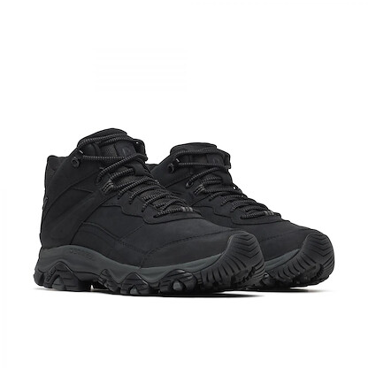 Merrell Men's Moab Adventure 3 Mid Waterproof Boot Wide Black - J003823Z