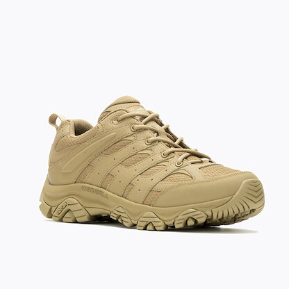 MERRELL WORK Men's Moab 3 Tactical Shoe Dark Coyote - J004115