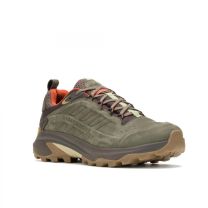 Merrell Men's Moab Speed 2 Leather Waterproof Hiking Shoe Olive - J037787