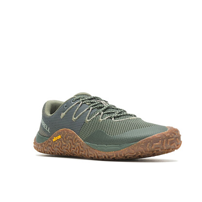 Merrell Men's Trail Glove 7 Running Shoes Pine/Gum - J067655