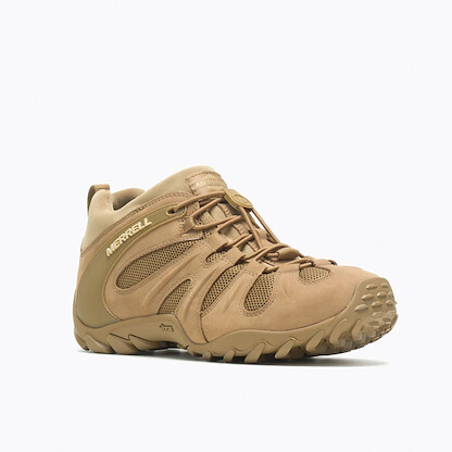 MERRELL WORK Men's Chameleon 8 Stretch Tactical Shoe Coyote - J099407