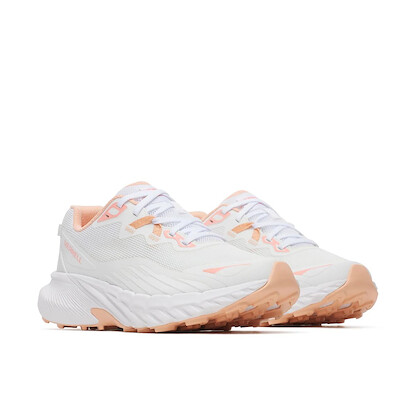 Merrell Women's Agility Trail Hiking Shoes White/Peach - J00003286