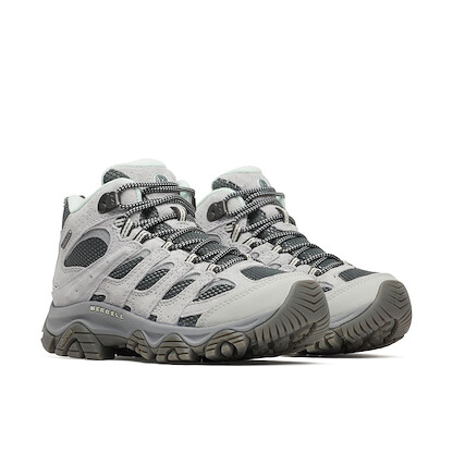 Merrell Women's Moab 3 Mid Waterproof Hiking Shoes Alloy - J00004923