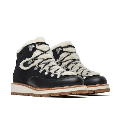 Merrell Women's Sugarloaf Mid Lace Cozy Waterproof Black Boot - J00005148