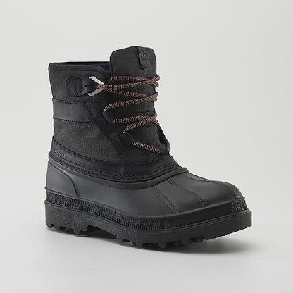 Kamik Men's BANFF Insulated Waterproof Winter Boot Black - NK0363-BLK