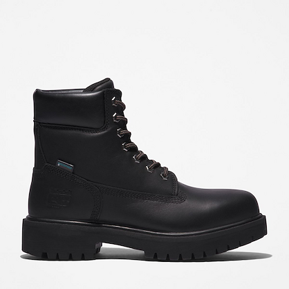 Timberland PRO Men's 6" Direct Attach Soft Toe Waterproof Insulated Work Boot Black - TB126036001