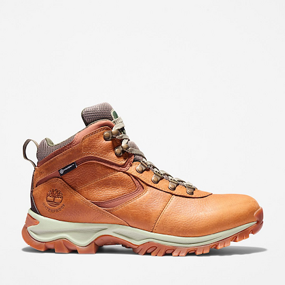 Timberland Men's Mt. Maddsen Waterproof Hiking Boot Light Brown Full Grain Leather - TB1A1J1N230