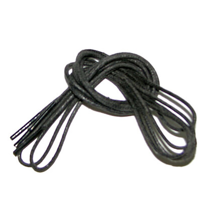 27" Replacement Dress Shoe Laces Black (1 pair) - 27-NEOHIDE BLACK