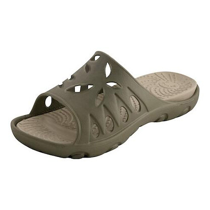 Nothinz Unisex Slides Olive/Tan - 1882