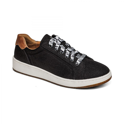 Aetrex Women's Renee Arch Support Sneaker Black - PC230W