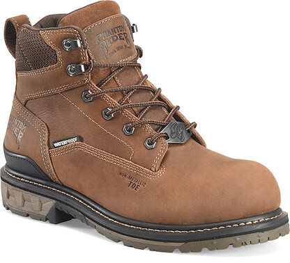 Phantom Rider Men's 6" Piston Composite Toe Waterproof Work Boot Brown - PH5017