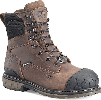 Phantom Rider Men's 8" Piston Non-Metallic EH Composite Toe Work Boot Brown - PH5032