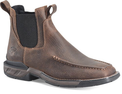 Phantom Rider Men's 6" Whitty Non-Metallic EH Soft Toe Romeo Dark Brown - PH5036