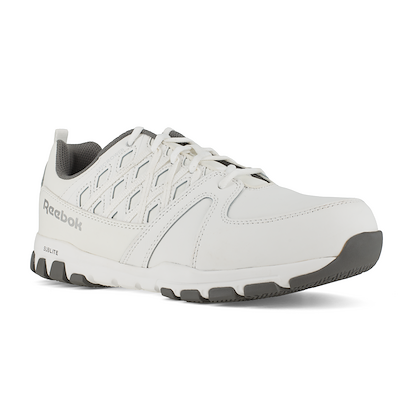 Reebok Work Men's Sublite Work Steel Toe Athletic Work Shoe White - RB4443
