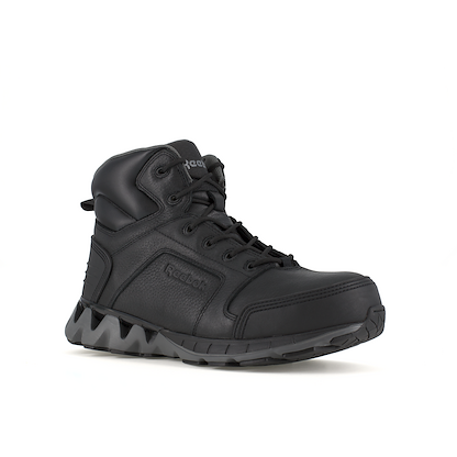 Reebok Work Men's 6" Zigkick Composite Toe Athletic Work Boot Black - RB7000