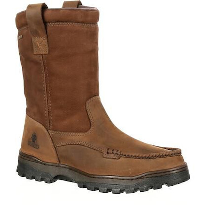 Rocky Men's 10" Outback GORE-TEX Waterproof Wellington Boot Brown - RKS0255