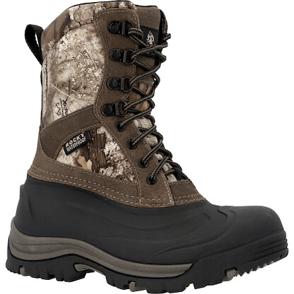 Rocky Women's 9" Jasper Trac Realtree APX Waterproof 2000G Insulated Outdoor Boot - RKS0745