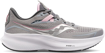 Saucony Women's Ride 15 Wide Running Shoe Alloy/Quartz - S10730-15