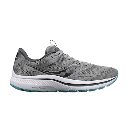 Saucony Women's Omni 21 Wide Running Shoe Alloy/Rainfall - S10763-20