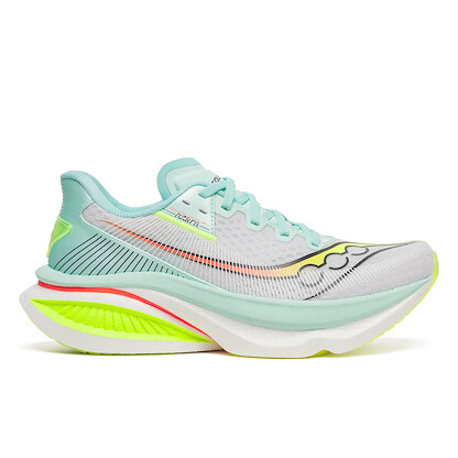 Saucony Women's Endorphin Azura White/Salsa Running Shoes - S11070-124